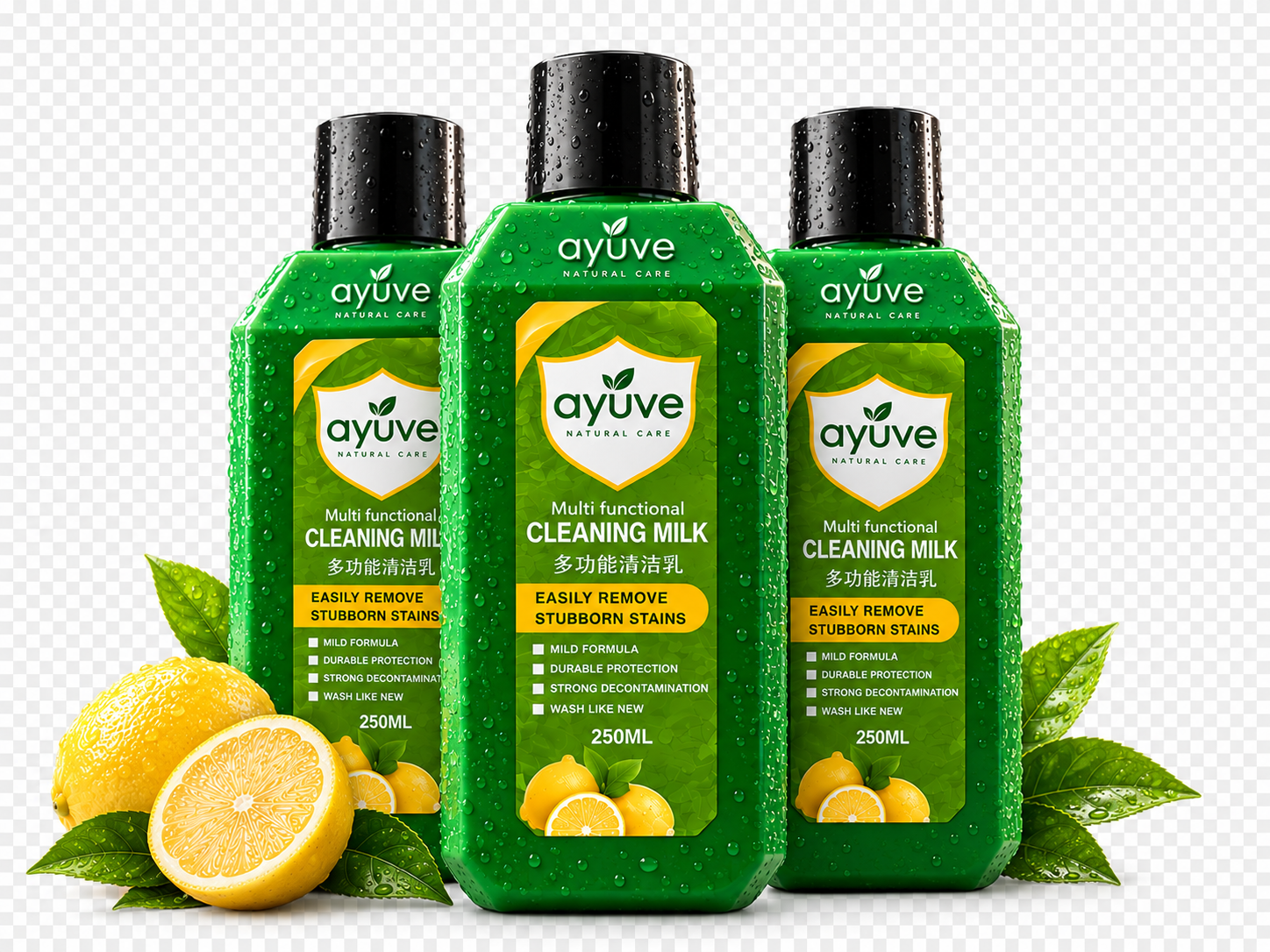 ayuve Cleaning Milk Trio 3-Pack